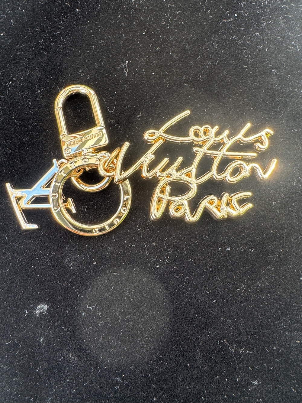 Bag/key charm Script Key Charm - Picture 2 of 5